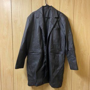 Angelo Litrico Leather Coat